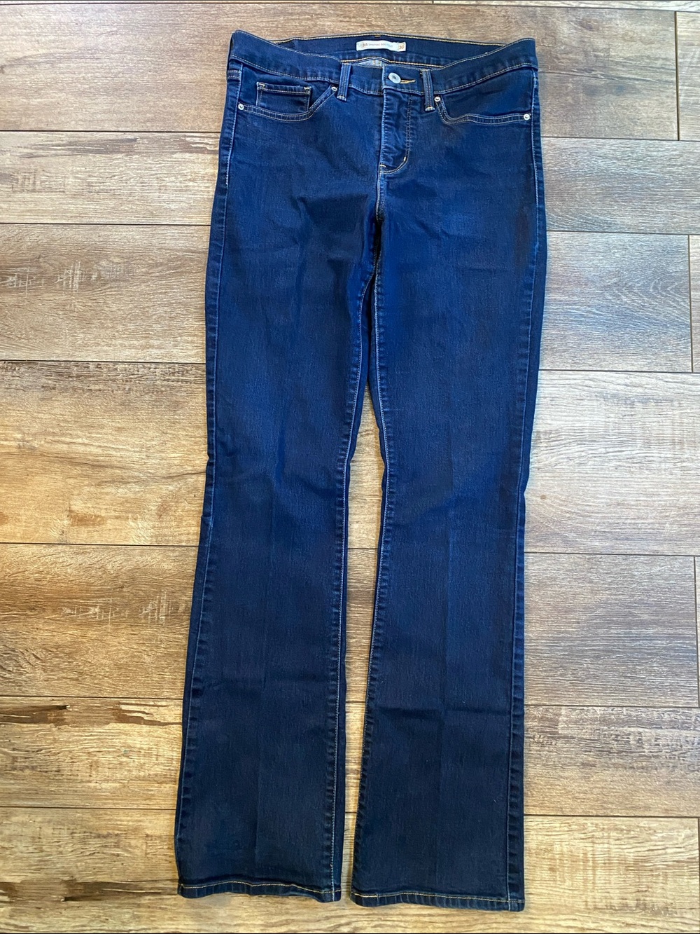 Women's Levi’s Dark Blue Stretch Bootcut Jeans